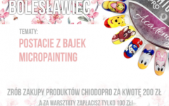 CHIODOPRO WARSZTATY MANICURE - POSTACIE Z BAJEK/MICROPAINTING - BOLESŁAWIEC 17.05.2018