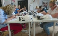 ChiodoPRO: Warsztaty manicure hybrydowy - Zdobienia Ślubne - Dzierżoniów 14.05.2018