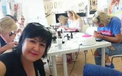 ChiodoPRO: Warsztaty manicure hybrydowy - Zdobienia Ślubne - Dzierżoniów 14.05.2018