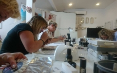 ChiodoPRO: Warsztaty manicure hybrydowy - Zdobienia Ślubne - Dzierżoniów 14.05.2018