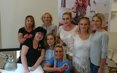 ChiodoPRO: Warsztaty manicure hybrydowy - Zdobienia Ślubne - Dzierżoniów 14.05.2018