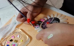 ChiodoPRO Warsztaty Nail art stylizacje ślubne oraz wiosenne 19.03.2018 - Primroses